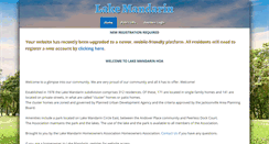 Desktop Screenshot of lakemandarinhoa.com